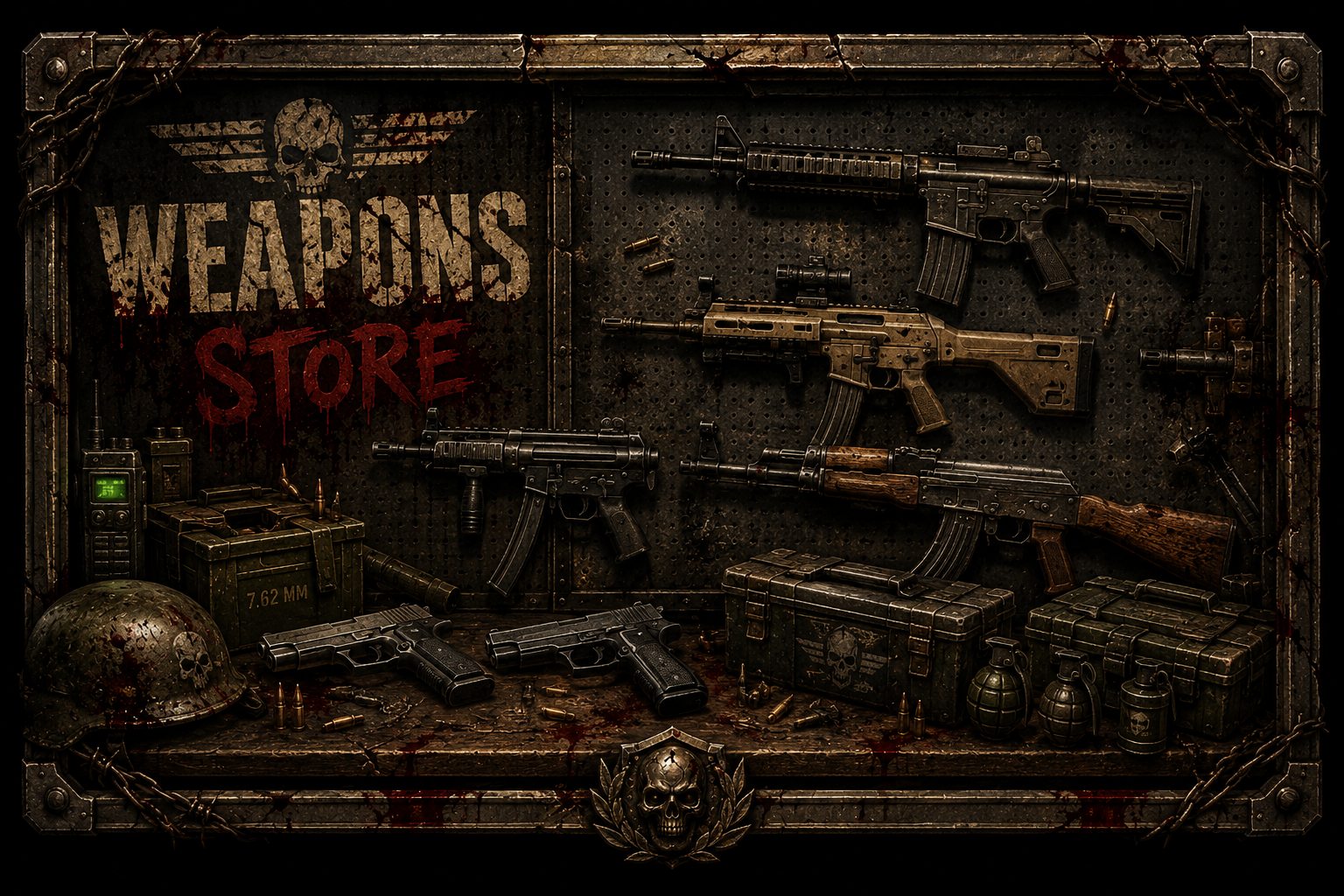 Zed Outbreak weapon collection